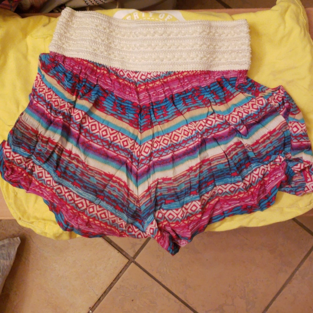 High waisted shorts